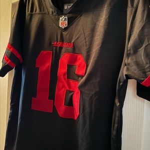 Joe Montana Limited Edition Black out San Francisco 49ers Jersey